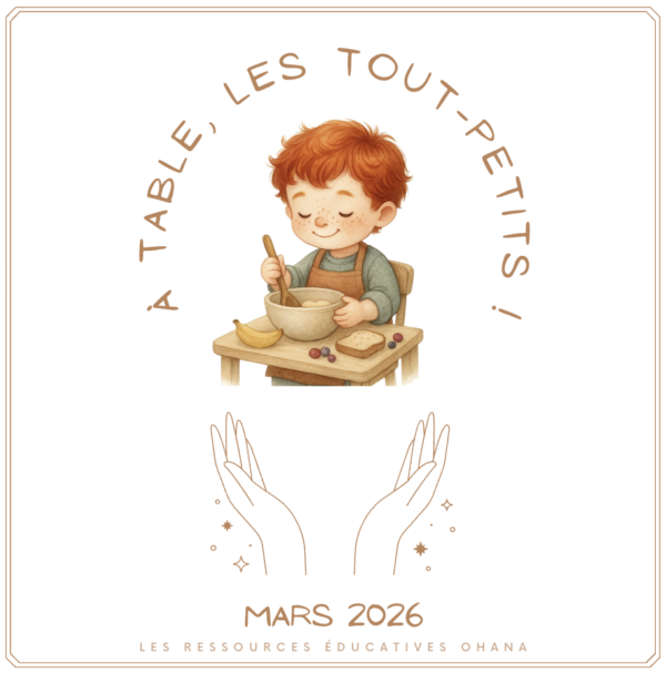 Mars 2026 - À table, les tous petits !